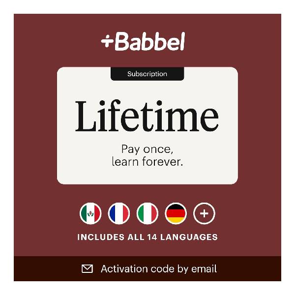 Babbel Language Learning, Lifetime